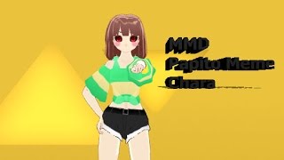 MMD papito meme Chara [upl. by Grosvenor249]