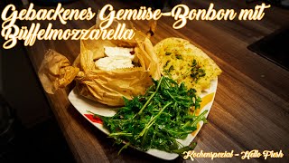 Gebackenes GemüseBonbon mit Büffelmozzarella [upl. by December]