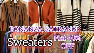 Bonanza Satrangi Sweater Flat 40OFF Sale  Bonanza Satrangi Women Sweaters  Vlog Fashion [upl. by Temme]