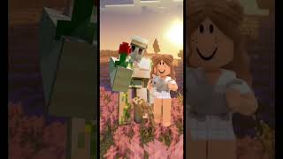 Minecraft mix Roblox minecraft roblox [upl. by Hands]