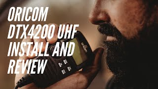 Oricom DTX4200 UHF install and Review Your new UHF radio [upl. by Doreen]