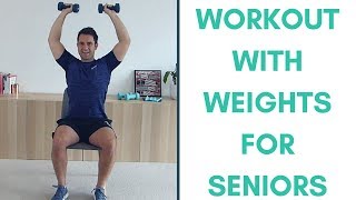 Introduction To Weights For Seniors Strength Workout For Seniors  More Life Health [upl. by Idette187]