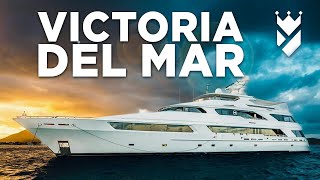 WALK THROUGH TOUR OF 164 DELTA SUPERYACHT quotVICTORIA DEL MARquot [upl. by Brose939]