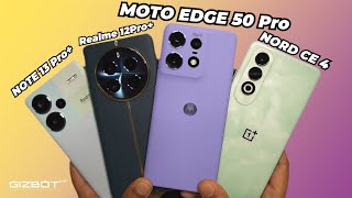 Moto Edge 50 Pro vs OnePlus Nord CE4 vs Realme 12 Pro vs Redmi Note 13 Pro 🔋 Performance Test [upl. by Llenod]