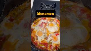 Menemen 🇹🇷 the healthy and savoury Turkish breakfast 🍳 food cookingrecipes turkish [upl. by Zaria265]