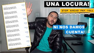 Lo que debes saber acerca de los PEAJES amp TOLLS  Lo que se GASTA en USA 🧾🇺🇸 [upl. by Engvall]