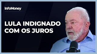 Lula diz que fica ‘indignado’ com juros do consignado [upl. by Atinid203]