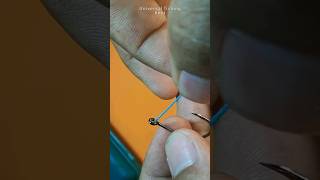 How to tie a fishing hook 201 fishingknot fishinghook fishinghack [upl. by Ayala]