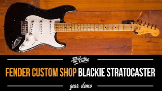 Fender Custom Shop Eric Clapton BLACKIE Stratocaster  Gear Demo [upl. by Niwri]