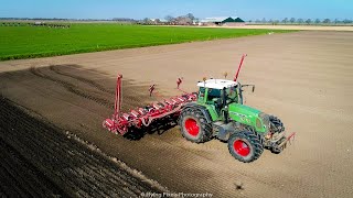 Suikerbieten zaaien  Drilling sugar beet  Zuckerrüben säen  Fendt  Kverneland  KWS Benelux [upl. by Hiro]