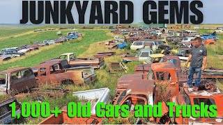 Exploring a MASSIVE Abandoned Ranch Junkyard with Over 1000 Old Cars and Trucks [upl. by Lyrak133]