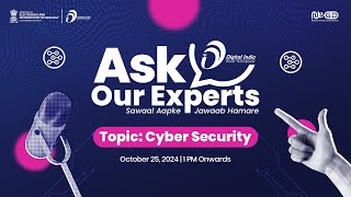 Ask Our Experts  Topic Cyber Security [upl. by Luiza]