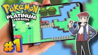 POKEMON PLATINUM ANDROID  PARTE 1 [upl. by Milson731]