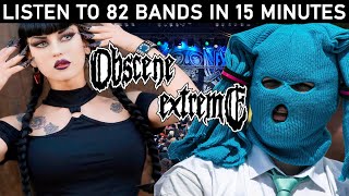 BEST MOMENTS OF ALL BAND SHOWS AT OBSCENE EXTREME 2024 [upl. by Felita]