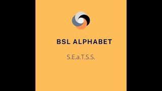 BSL Alphabet [upl. by Snashall]