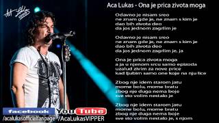 Aca Lukas  Ona je prica zivota moga  Audio  Live 1999 [upl. by Milli]