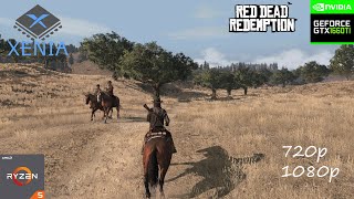 Xenia Canary Red Dead Redemption 1  Ryzen 5 2600 amp GTX 1660 TI  720p amp 1080p [upl. by Gillie142]