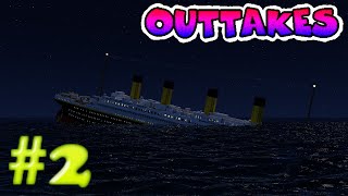 Minecraft TITANIC  Der Film  Outtakes  Teil 2 [upl. by Ehcram]