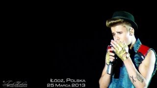 Justin Bieber  Believe Tour  Live in Poland Lodz 25032013 part 02 HD [upl. by Eade]