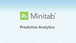 Minitab Predictive Analytics  Machine Learning for Everyone [upl. by Yerffoej]