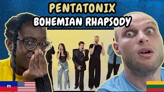 REACTION TO Pentatonix  Bohemian Rhapsody Live Performance  FIRST TIME HEARING [upl. by Ennaira694]