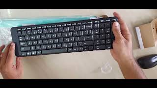 unboxing Logitech wireless keyboard and mouse [upl. by Mur]