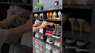 A shoe cabinet that can hold any type of shoe making your room tidy and [upl. by Debra]