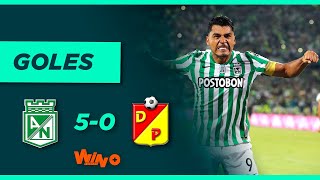 Atlético Nacional vs Deportivo Pereira 50  Copa BetPlay Dimayor 2021  Final  Ida [upl. by Kolnick]