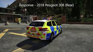 Derbyshire Fleet Showcase  LSPDFR [upl. by Eentihw207]