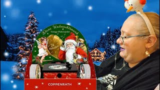 Coppenrath Red Mini Gramophone Advent Calendar Unboxing  Compiled From Our Vlogmas 2023 [upl. by Aes962]