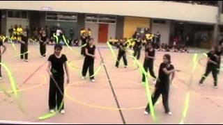 GIMNASIA RÍTMICA NIVEL SECUNDARIA EDFISICA PERÚCINTAS I [upl. by Liz]