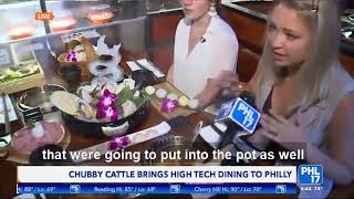 Chubby Cattle Brings High Tech Dining to Philly [upl. by Aicirtel]