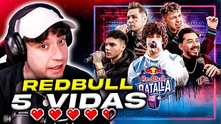 REDBULL 5 VIDAS ❤️❤️❤️❤️💔 KAISER vs DANI vs ÉXODO LIRICAL vs LOKILLO vs METALINGÜÍSTICA [upl. by Gnilrits]