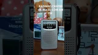 RADINHO DE BOLSO LIVSTAR CNN788 AM FM [upl. by Alo]