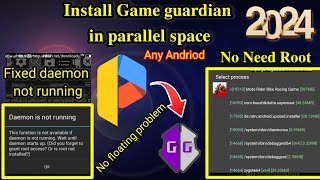 How To Install game guardian in Parallel Space No Root  No daemon error [upl. by Conny]