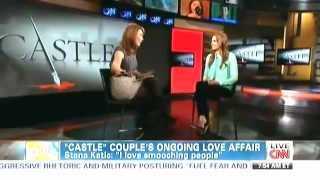 Stana Katic Interview on CNN  Starting Point April 2nd 2013 [upl. by Ime883]