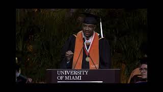 David Mullings Alumni Speaker for University of Miami Fall 2023 Graduate Commencement Ceremony [upl. by Nytsrik]