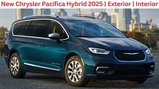 Chrysler Pacifica 2025  PlugIn Hybrid  Best Family Mini Van [upl. by Harms]