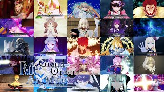 【FateGrand Order Arcade】全サーヴァント実装完了‼全120騎宝具演出まとめ【All Noble Phantasm】【FGOAC】【FGOアーケード】 [upl. by Naletak]