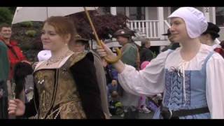 Ren Faire Folk at the Gig Harbor Parade [upl. by Olrak203]