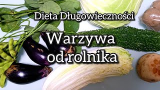 Warzywa prosto od rolnika soja bakłażan Dieta Długowieczności [upl. by Euphemia]