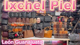 Fabricante de artículos en piel CREACIONES EN PIEL IXEL de Leon Guanajuato leather pechera bolsas [upl. by Nyram657]