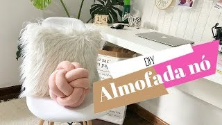 DIY ALMOFADA DE NÓ ESCANDINAVA  NÓ CELTA [upl. by Adnyc]