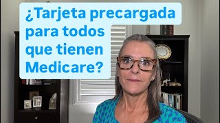 Medicare ofrece tarjeta con dinero [upl. by Slerahc]