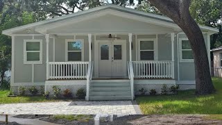 HURRICANE PROOF SHIPPING CONTAINER HOUSE IN FLORIDA [upl. by Weinshienk]