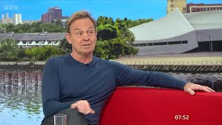 Jason Donovan On BBC Breakfast 22112023 [upl. by Rekyr]