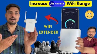 How To Extend Wifi  Jio Fiber Range Extender Router  Jio AirFiber  Jio Fiber  WiFi Extender [upl. by Suoirrad]