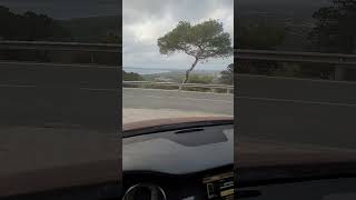 Driving from La Mola Formentera Spain formentera [upl. by Dorey134]