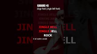 Ginge Rock Jingle Bell Rock  Cristina DAvena  Canti di Natale  KaraokeStrumentale GUIDA CANTO [upl. by Ellehcin]