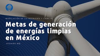 Metas de generación de energías limpias en México [upl. by Brahear]